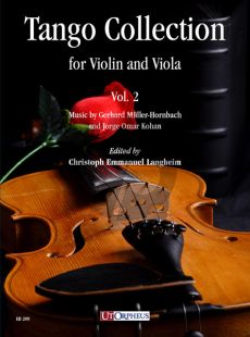 Album Tango Collection Vol.2 for Violin and Viola (Score/Parts) (edited by Chr.E.Langheim)