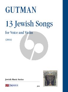 Gutman 13 Jewish Songs for Voice with Violin (2014)