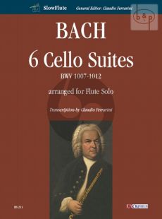 6 Suites BWV 1007 - 1012