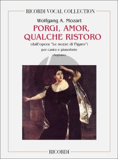 Mozart Porgi, Amor, Qualche Ristoro from Le Nozze di Figaro for Soprano Voice and Piano