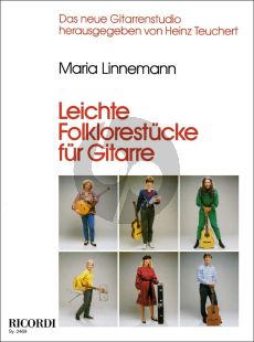 Linnemann Leichte Folklorestucke fur Gitarre (Herausgegeben von Heinz Teuchert)