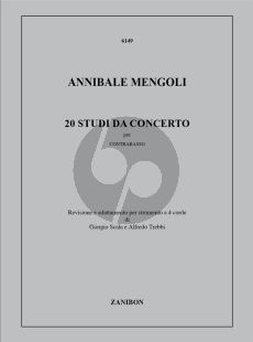 Mengoli 20 Studi a Concerto per Contrabasso (Giogio Scala e Alfredo Trebbi)