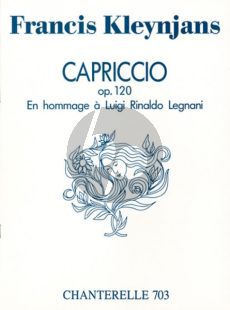 Kleynjans Capriccio Hommage a Legnani Op.120 Guitar
