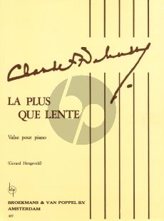 Debussy La Plus que Lente (Hengeveld)