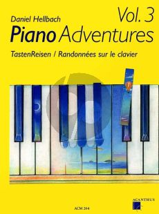 Hellbach Piano Adventures (TastenReisen) Vol.3