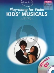 Guest Spot Kid's Musicals Play-Along for Violin