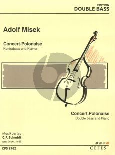 Misek Concert-Polonaise Kontrabass-Klavier