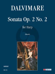 Dalvimare Sonata Op.2 No.2 for Harp (edited by Anna Pasetti)