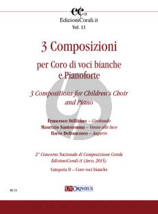 3 Compositions for Children’s Choir and Piano