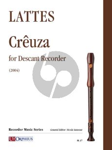 Lattes Crêuza for Descant Recorder (2004)