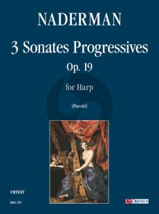 Naderman 3 Sonates Progressives Op.19 for Harp (edited by Anna Pasetti)