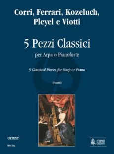 5 Pezzi Classici for Harp (or Piano) (edited by Anna Pasetti)