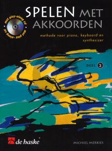 Merkies Spelen met Akkoorden Vol.2 (Boek-Cd) (Methode voor piano, keyboard en synthesizer)