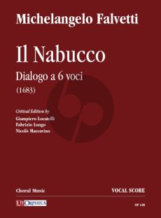 Falvetti Il Nabucco Dialogo a 6 voci (1683) Solo: SSSATB - Choir: SSSATB - Strings - Bc Vocal Score