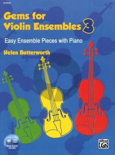 Butterworth Gems for Violin Ensembles Vol. 3 (Easy Ensemble Pieces with Piano)