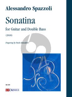 Spazzoli Sonatina for Guitar and Double Bass (2018)