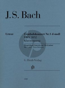 Bach Harpsichord Concerto no. 1 in d minor BWV 1052