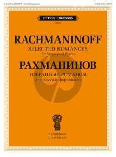 Rachmaninoff Selected Romances for Voice and Piano