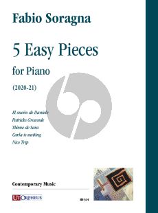 Soragna 5 Easy Pieces for Piano
