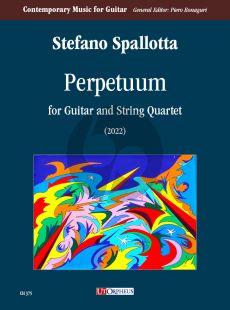 Spallotta Perpetuum for Guitar and String Quartet (Score/Parts)