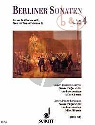 Berliner Sonaten Vol.4 Aus der Zeit Friederichs II (J.F. Agricola - J.P. Kirnberger) (ed. Reinhard M.Ruf)