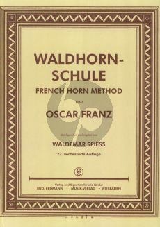 Franz Waldhornschule (Durchgesehen und Erganzt von Waldemar Spies)