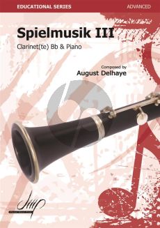 Delhaye Spielmusik III Clarinet and Piano