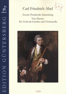 4 Duets (A3:1 - 4) (Viola da Gamba-Violonc.) (second Pembroke Collection)