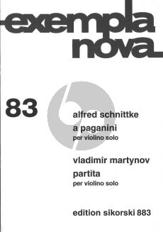A Paganini with Wladimir Martynow Partita (Violin Solo)