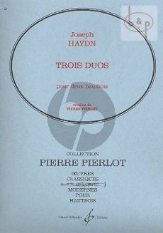 Haydn 3 Duos 2 Oboes (arr. Pierre Pierlot)