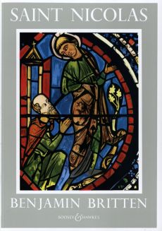 Britten Saint Nicolas Op.42 (Cantata) Tenor solo-Choir-Str.Orch.-Instr. Vocal Score (Words Eric Crozier) (Vocal Score by Arthur Oldham)