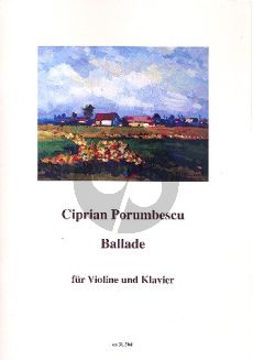 Porumbescu Ballade Violine-Klavier