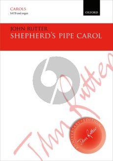 Rutter Shepherd's Pipe Carol SATB Vocal score