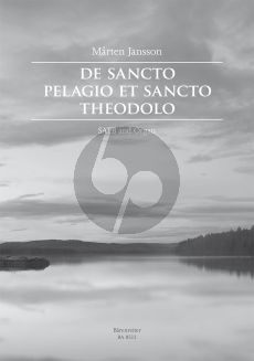 Jansson De sancto Pelagio et sancto Theodolo SATB-Organ (lat.)