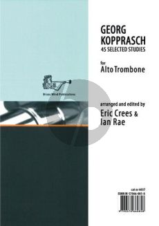 Kopprasch Studies for Alto Trombone (edited by Eric Crees and Ian Rae)