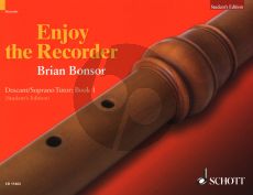 Bonsor Enjoy the Recorder Vol.1 Student's Book Descant Recorder (A comprehensive method for group, individual and self tuition)