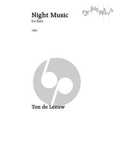 Leeuw Night Music Flute solo (1966)
