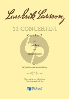 Larsson Concertino Op.45 No.7 Trombone-Piano