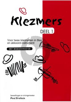 Bruinen Klezmers vol.1 Bes instr. boek-CD