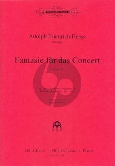 Hesse Fantasie für das Concert aus Op.36 Orgel 4 Hd (Matthias Mittermaier)
