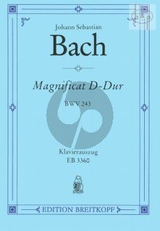 Magnificat D-dur BWV 243 Soli-Choir-Orch. (Vocal Score)