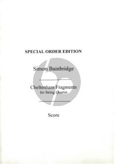 Bainbridge Cheltenham Fragments Stringquartet