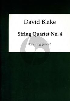 Blake Stringquartet no.4 Score