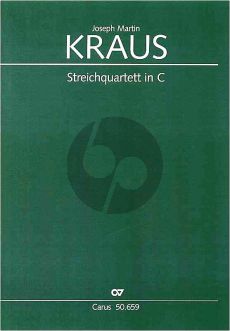 Kraus Quartet C-major VB 182 (Op.1 No.5) (Jagd) (Score/Parts) (edited by Sonja Gerlach)