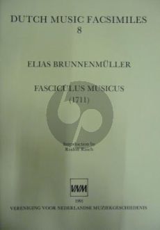 Brunnenmuller Fasciculus Musicus (1711) Harpsichord (Rudolf Rasch)