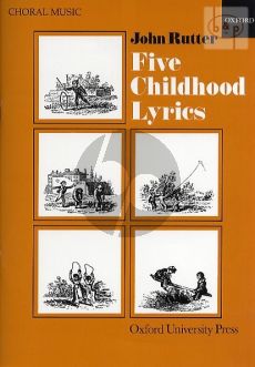 5 Childhood Lyrics SATB