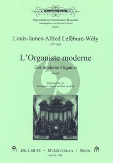 Lefebure-Wely L'Organiste Moderne Vol.4 (herausgegeben von Hermann J. Busch und Ton van Eck)