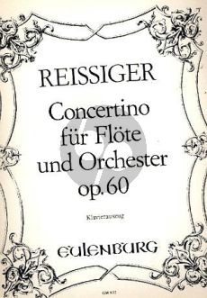 Reissiger Concertino Op.60 Flute-Orch. (piano red.)