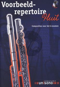 Album Voorbeeld Repertoire A-Examen Fluit met Pianobegeleiding Boek met Cd (Composities voor het A-Examen)