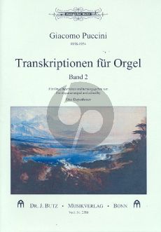 Puccini Transkriptionen für Orgel Vol.2 (transcr. Otto Depenheuer)
